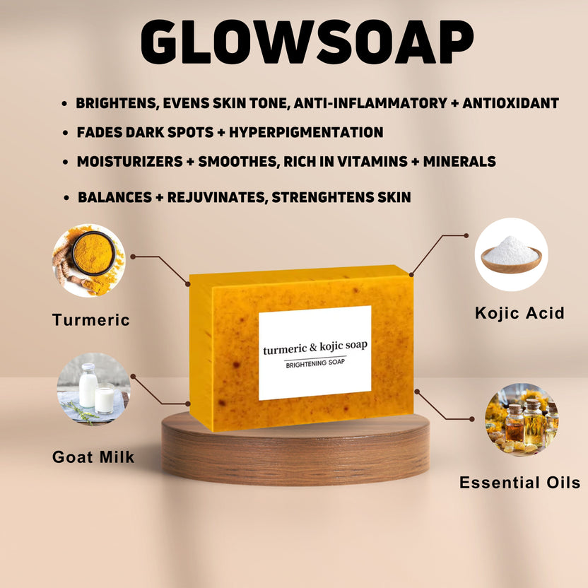 GlowBar™ Kojic & Turmeric Bar